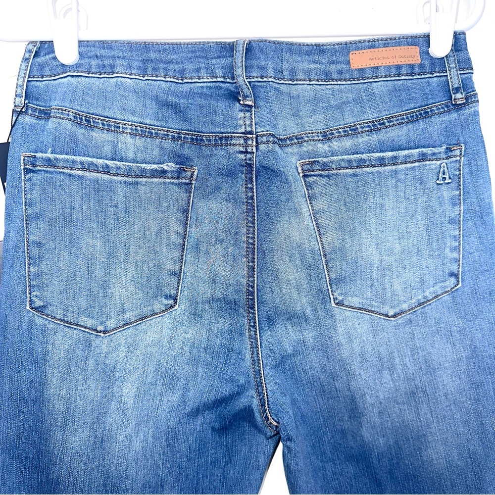 Articles of Society Jeans High Rise Cropped Flare Size 29 NWT - Picture 11 of 16